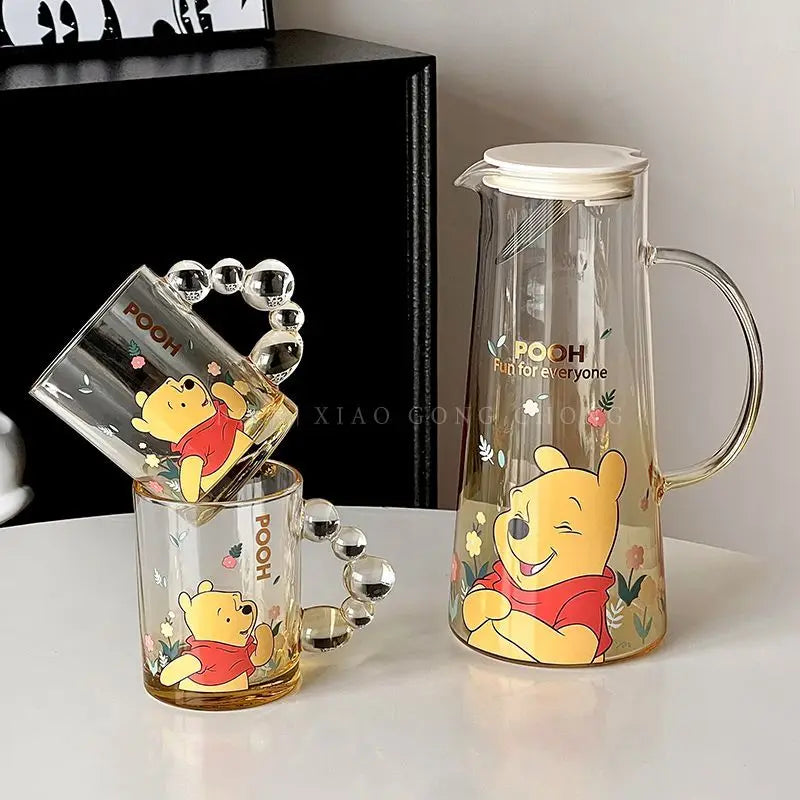 Disney Winnie The Pooh Glass Cup – 350ml Gift Box