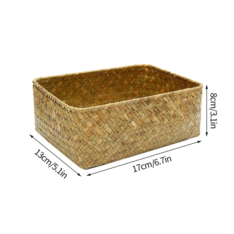 Multi-Purpose Wicker Storage Basket