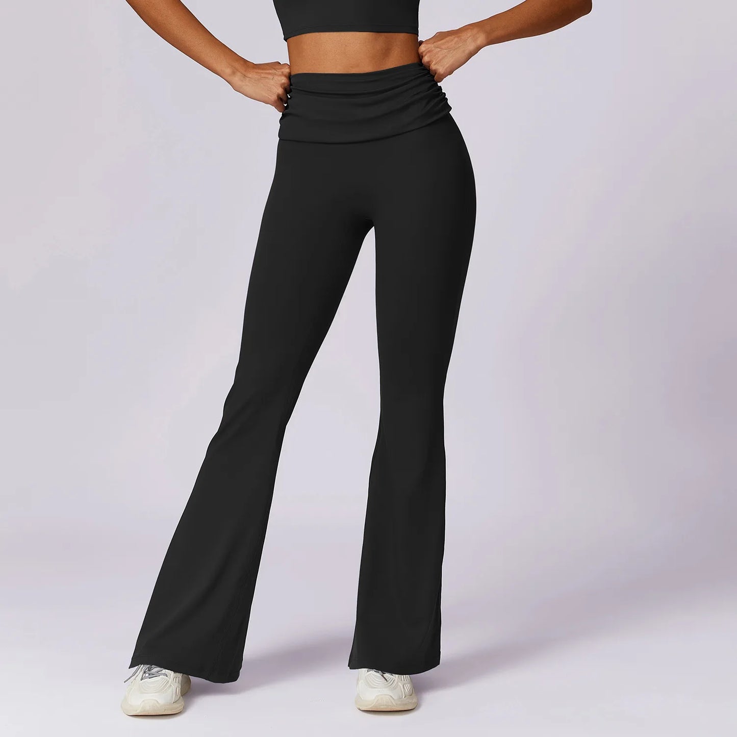 High-Waist Flared Yoga & Dance Pants for Women