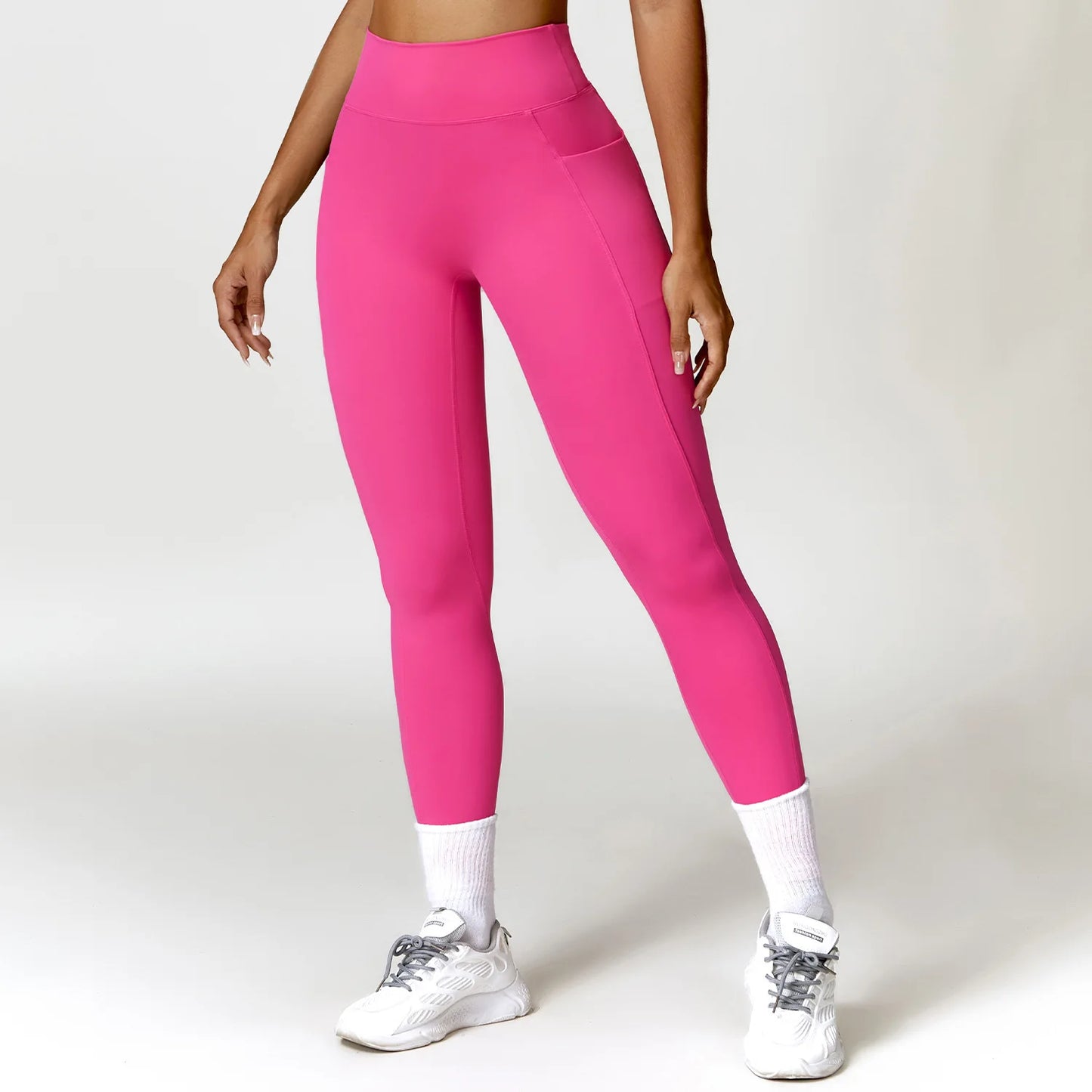 High-Waist Push-Up Leggings – Multi Colors