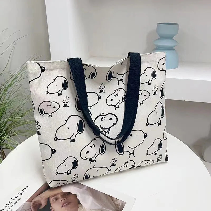 Snoopy Harajuku Canvas Tote