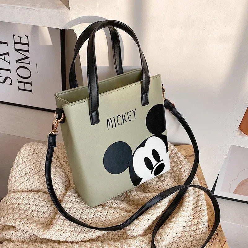 Mickey Mouse Cartoon Handbag – Stylish Shoulder & Crossbody Tote Bag