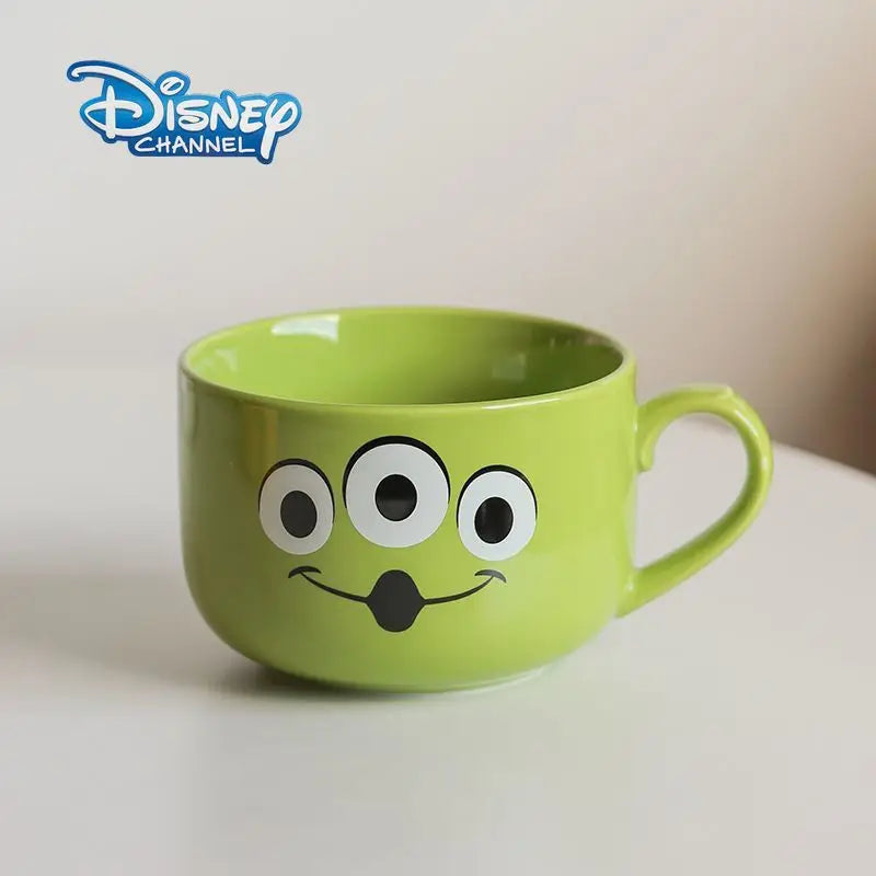 Cute Character Ceramic Mug – Colorful Fun Coffee & Milk Cup