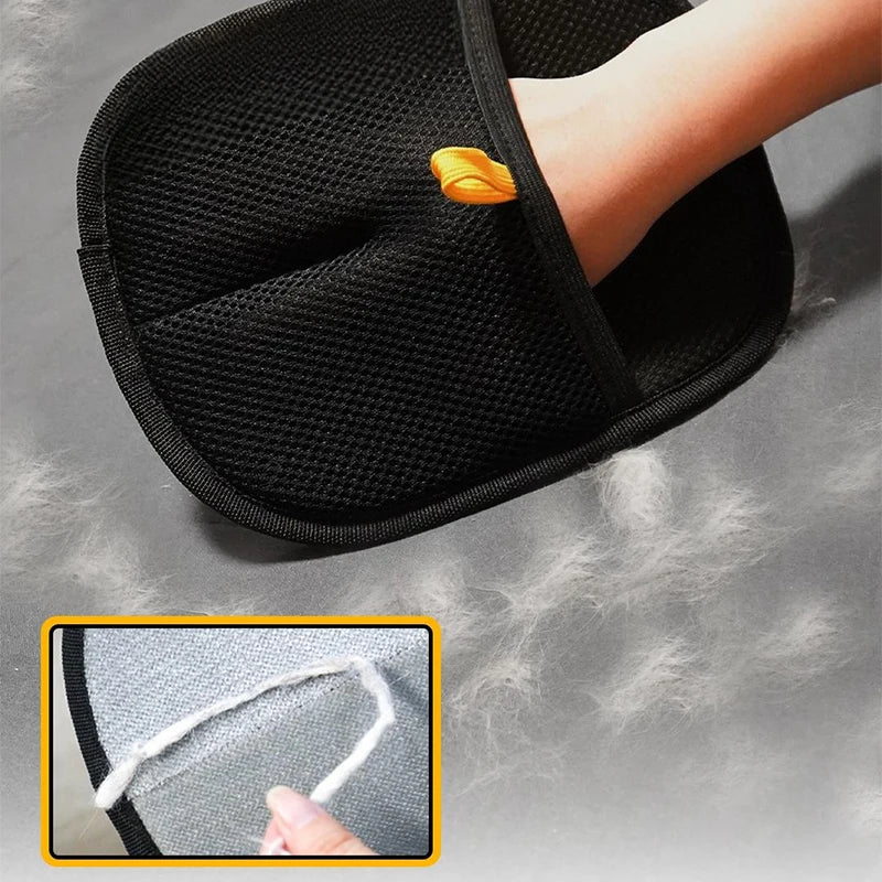 Pet Hair Removal Grooming Glove – Efficient Cleaning for Cats & Dogs