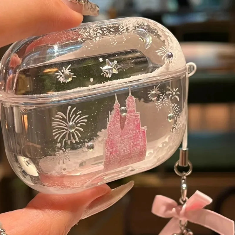 Quicksand Castle AirPods Case – Sparkling Dreamland Design