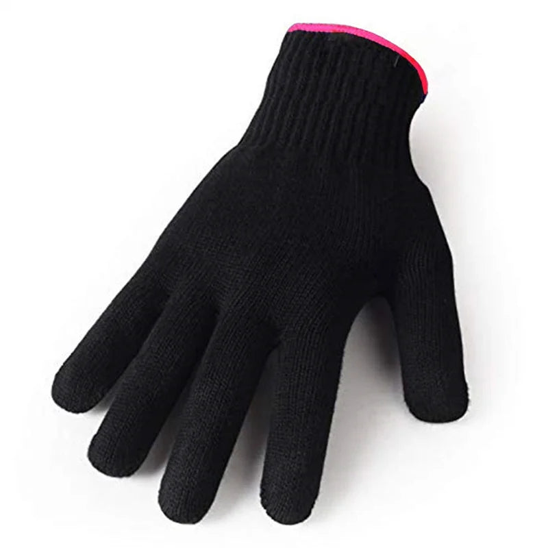 Heat Resistant Gloves for Hair Styling – 2pcs Set