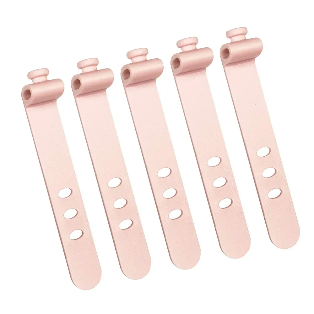 Silicone Cable Organizer Clips (Multi-Pack)