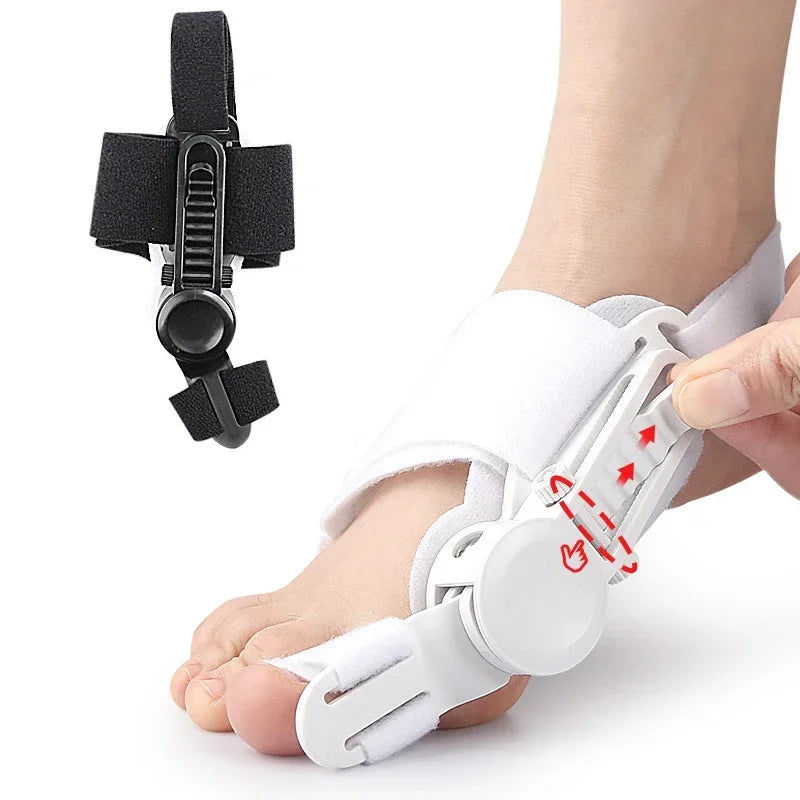 Adjustable Bunion Corrector Brace – Toe Separator and Hallux Valgus Straightener