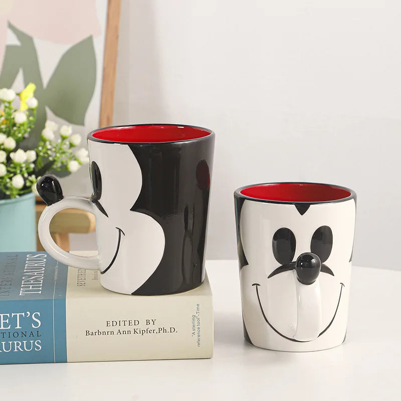 Disney 3D Mickey Mouse Ceramic Mug – Cute Cartoon Design