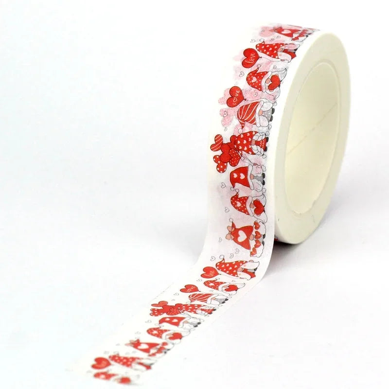 Cute Cartoon Washi Tape – Decorative Adhesive Roll (10M)