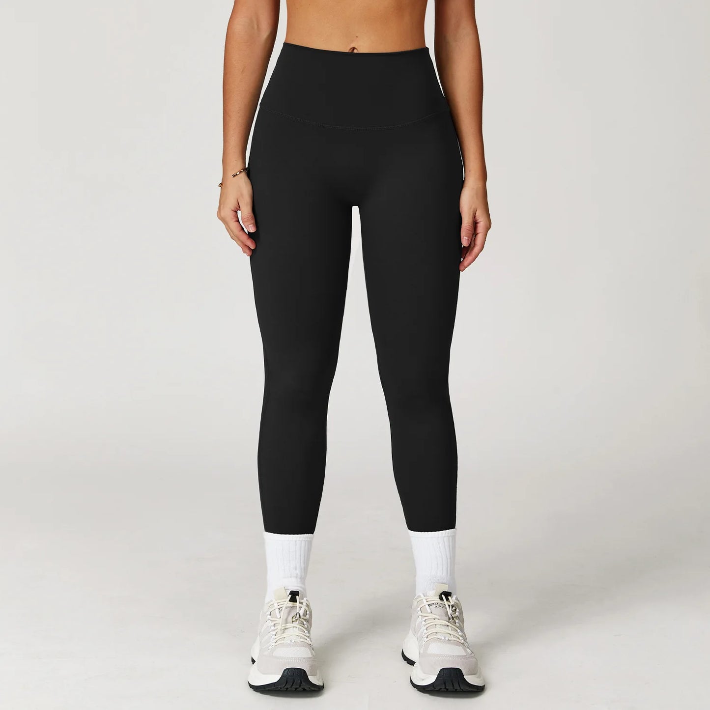 High-Waist Breathable Fitness Leggings – Multi Colors