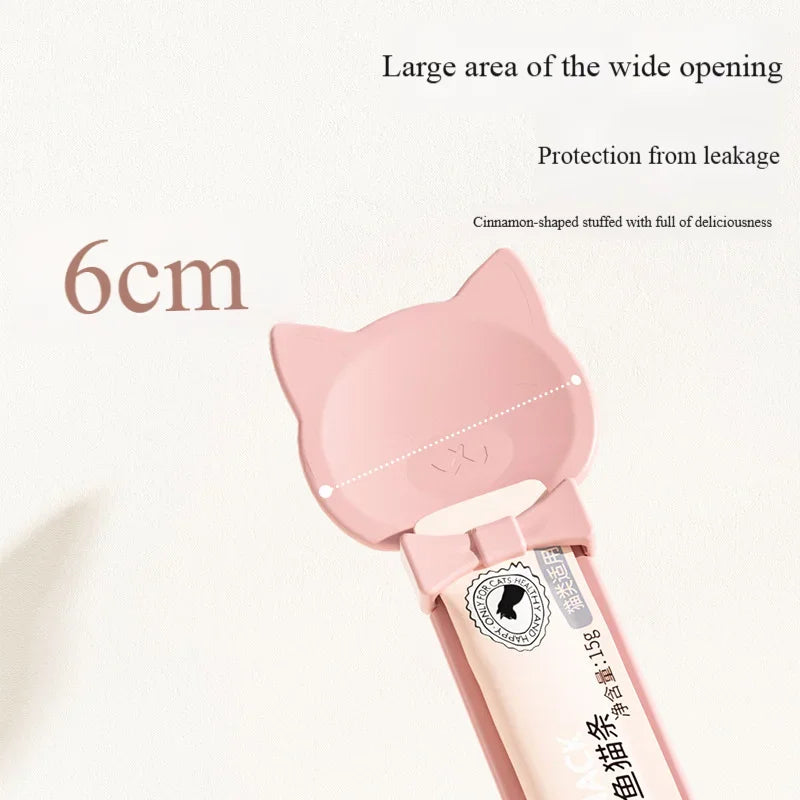 Cat Tail Shaped Pet Feeding Spoon