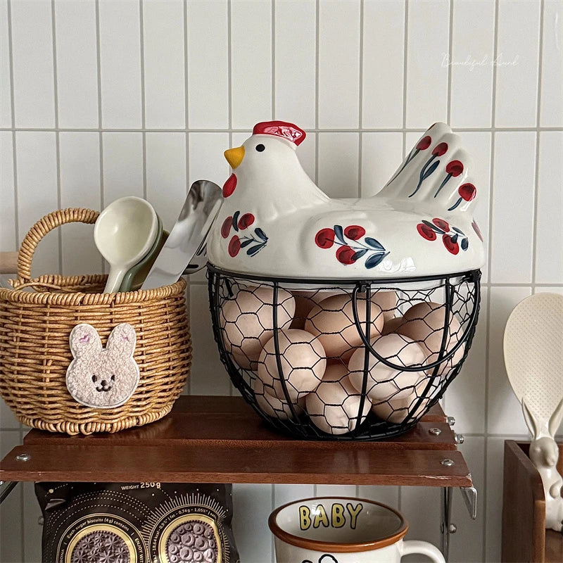Chicken Egg Storage Basket