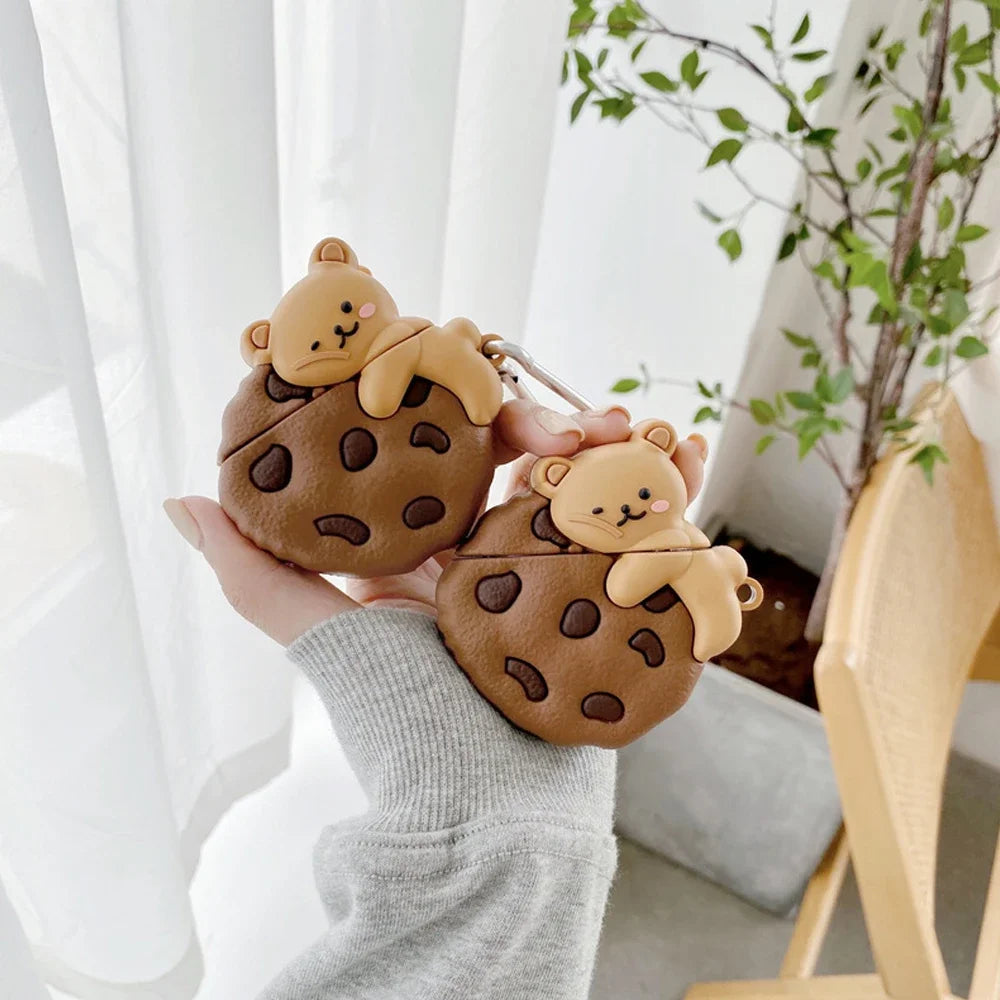 3D Cartoon AirPods Case – Playful Variety of Designs