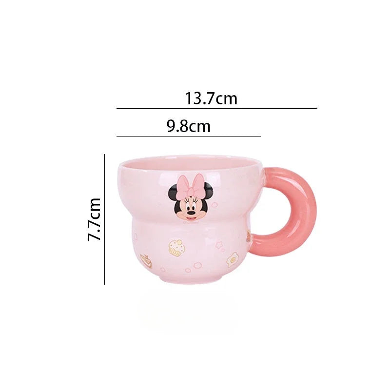 Disney Mickey Minnie Donald Daisy Ceramic Tableware Bowls & Plates Set