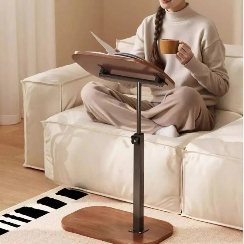 Adjustable Multi-Purpose Side Table – Bed & Sofa Overbed Table