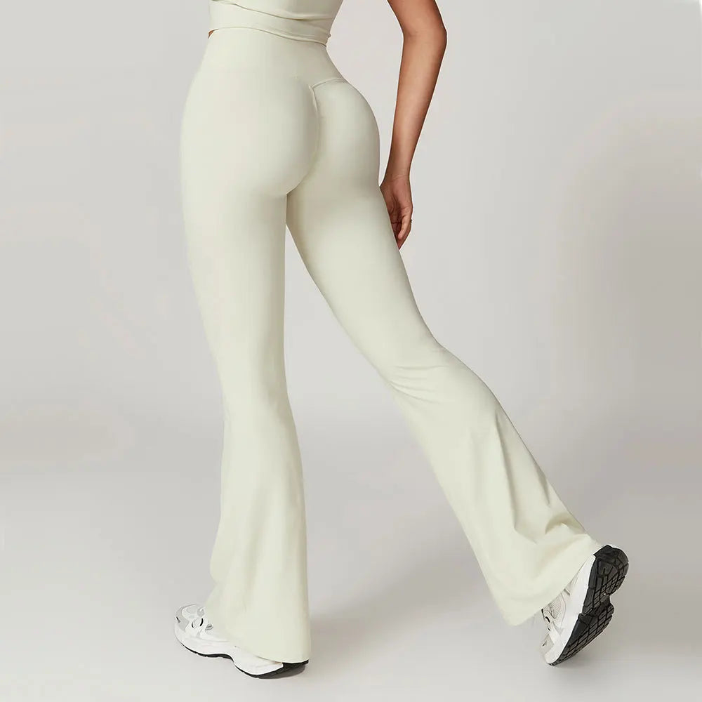 High-Waist Flare Yoga Leggings for Women