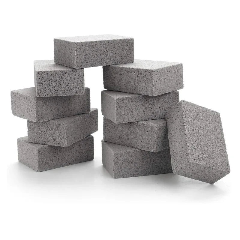 BBQ Grill Cleaning Stone – Pumice Block for Easy Grease Removal