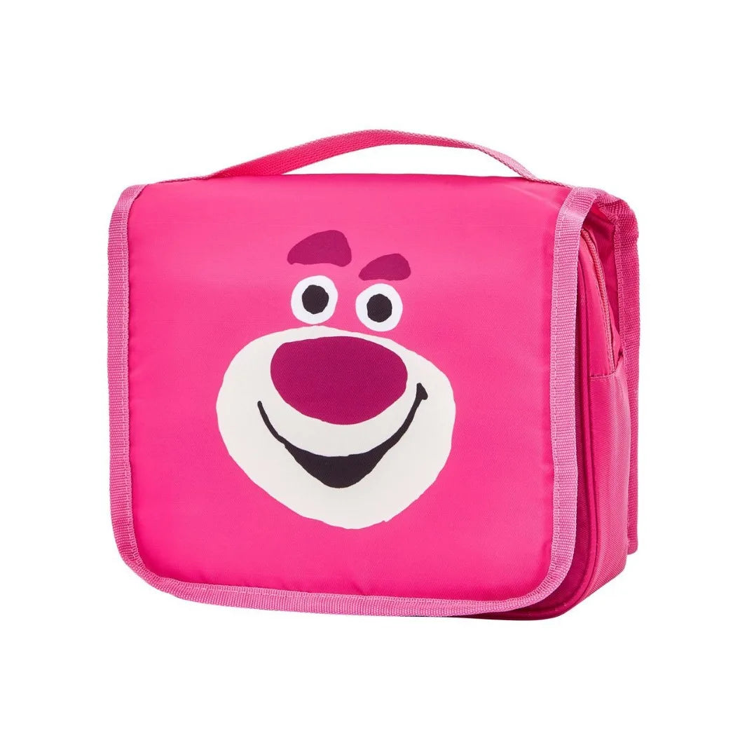 Lotso Cartoon Makeup Bag – Waterproof Travel & Storage Cosmetic Pouch