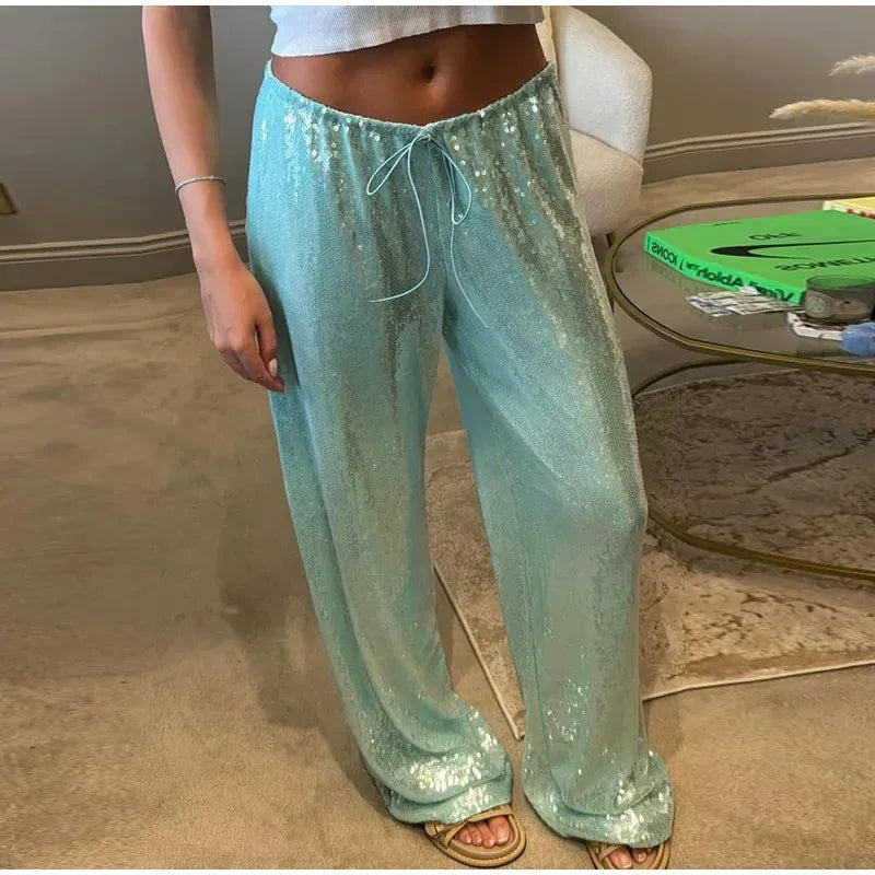Women’s Wide Leg Y2K Pants