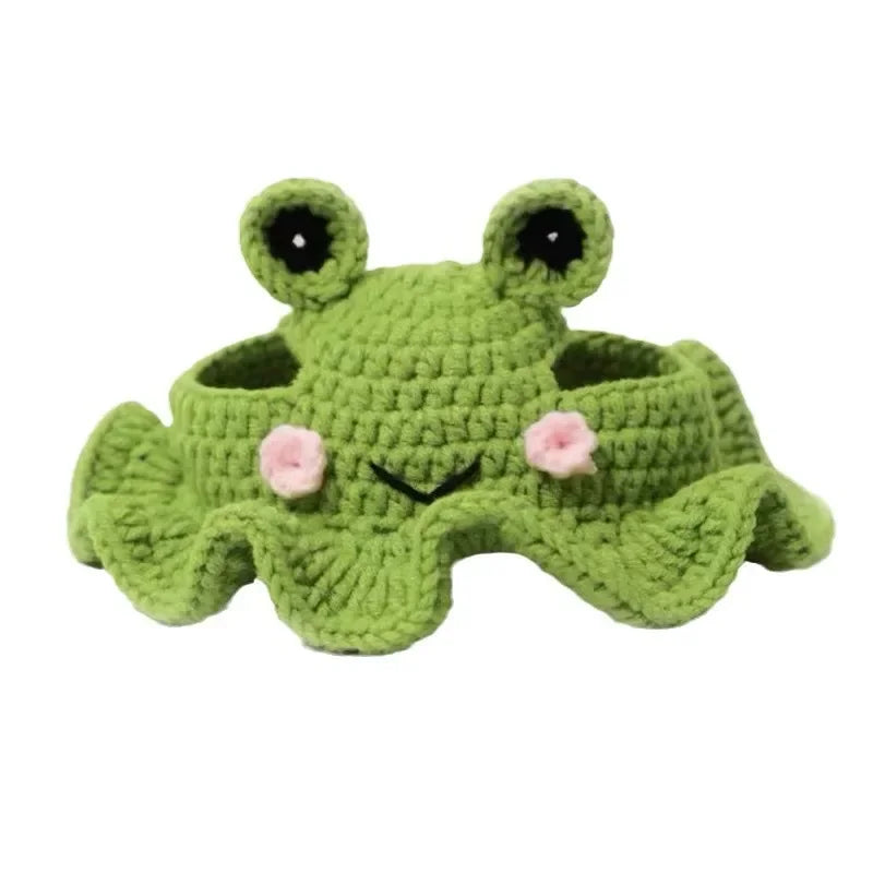 Cute Crochet Hat for Cats and Puppies