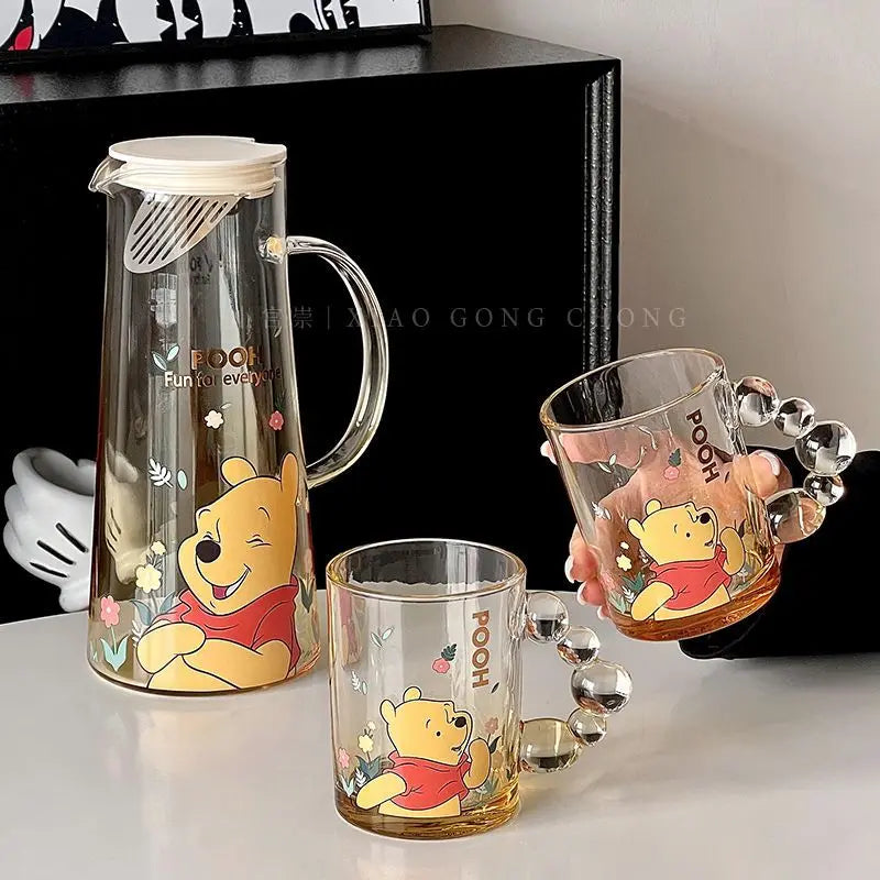 Disney Winnie The Pooh Glass Cup – 350ml Gift Box