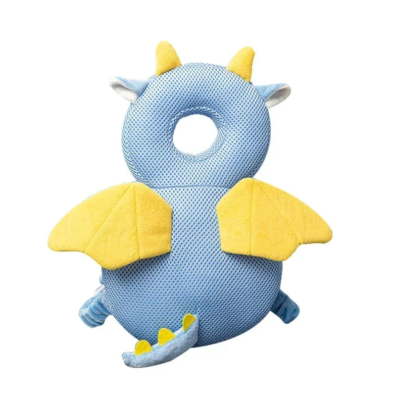 Baby Head Protector Pillow – Cartoon Angel Wings Safety Cushion