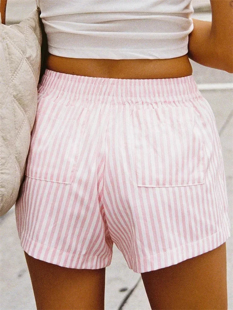 Striped Casual Summer Short