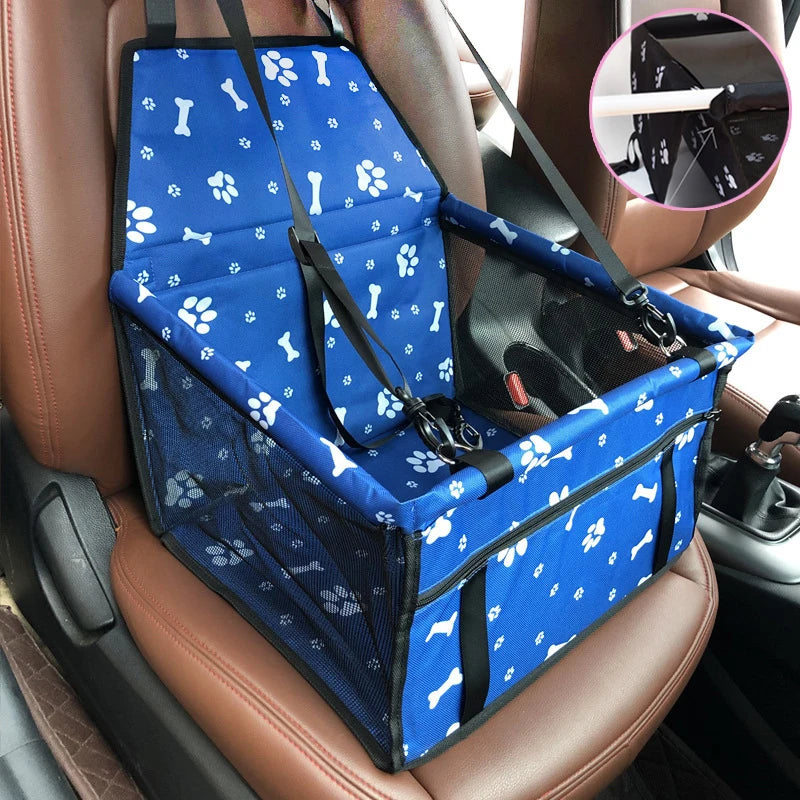 Folding Pet Car Seat – Safe & Comfy Travel for Pets