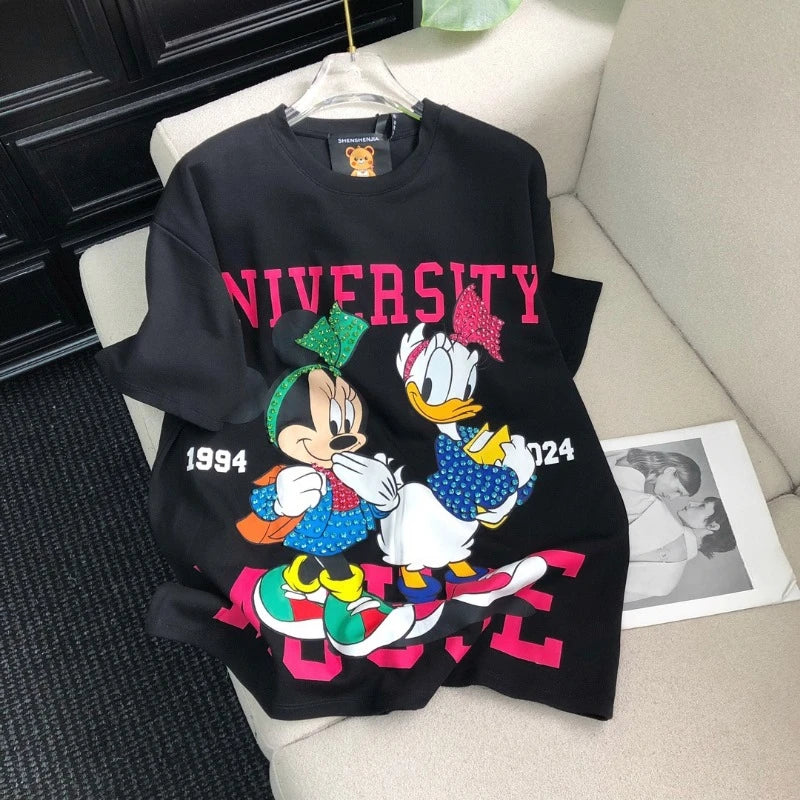 Trendy Cartoon Tee