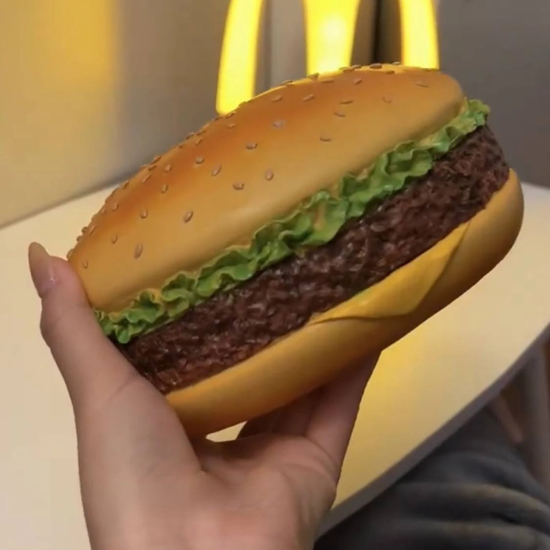 Burger Tissue Box