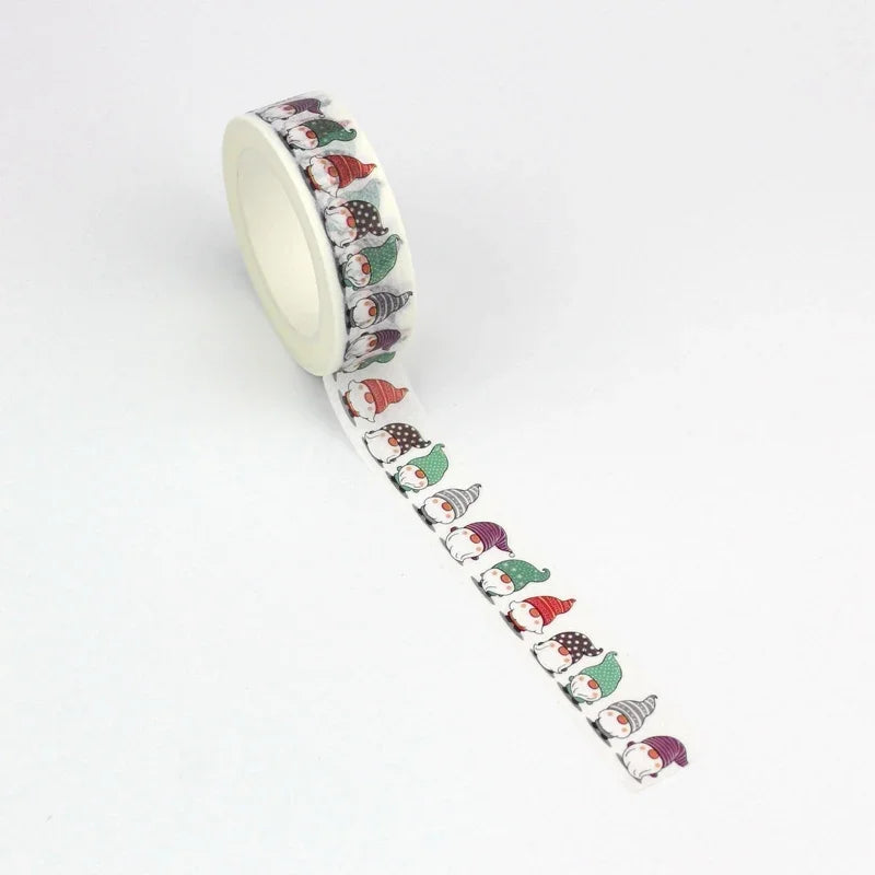 Cute Cartoon Washi Tape – Decorative Adhesive Roll (10M)