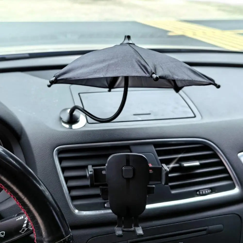 Magnetic Phone Umbrella – 360° Sunshade Cover for iPhone & Android