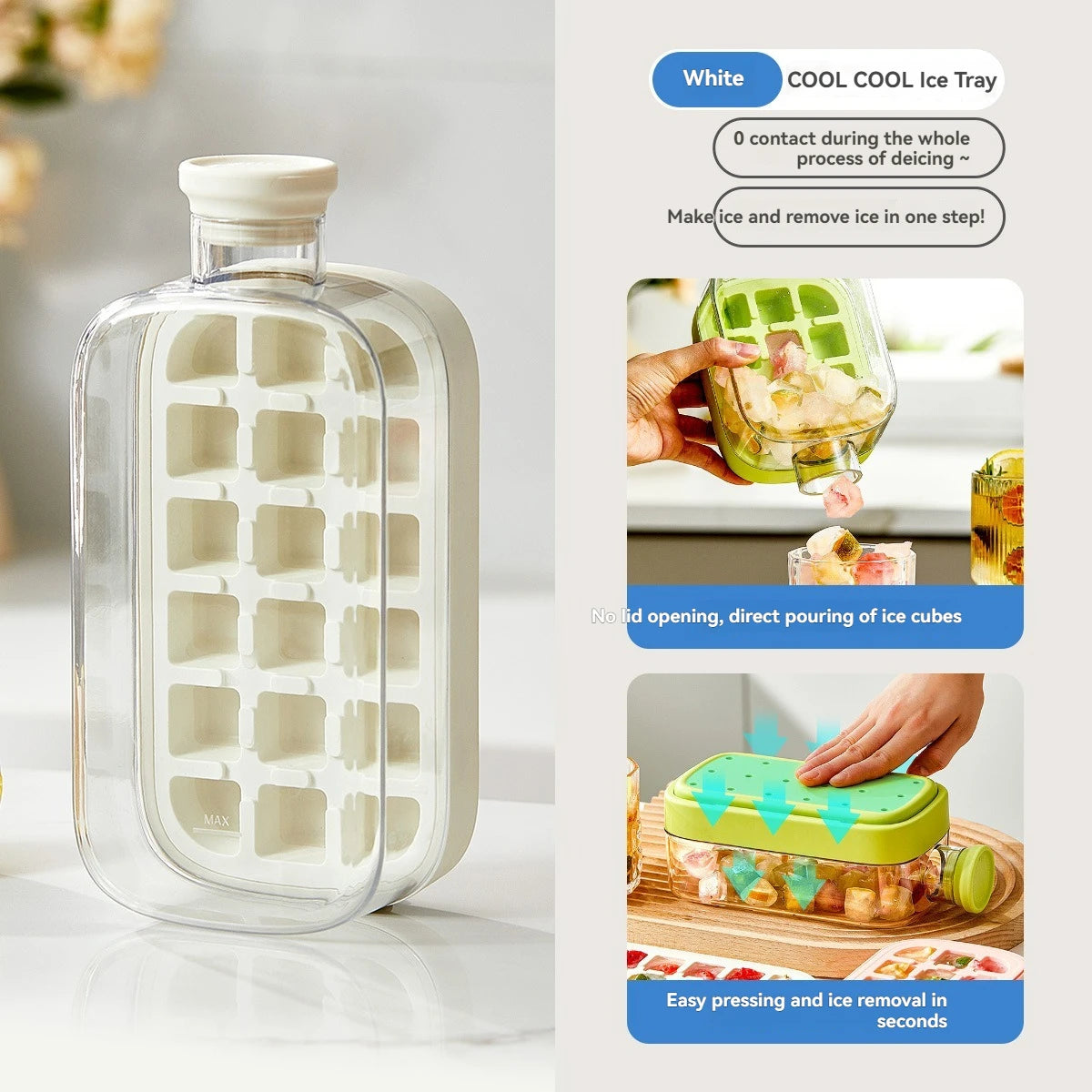 Fruit Infuser Juice Bottle with Strainer & Drinking Spout