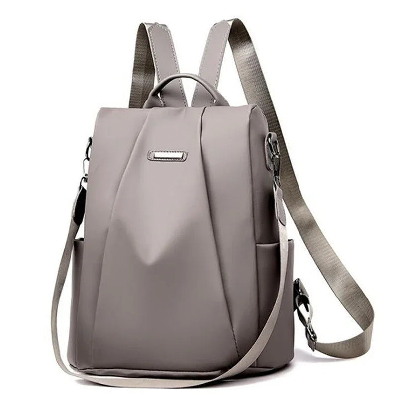 Women's Anti-Theft Backpack – Waterproof, Lightweight, Convertible Shoulder Bag