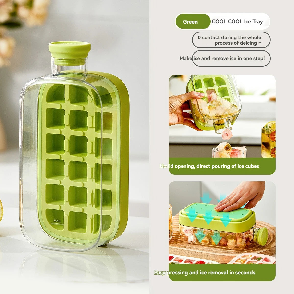 Fruit Infuser Juice Bottle with Strainer & Drinking Spout
