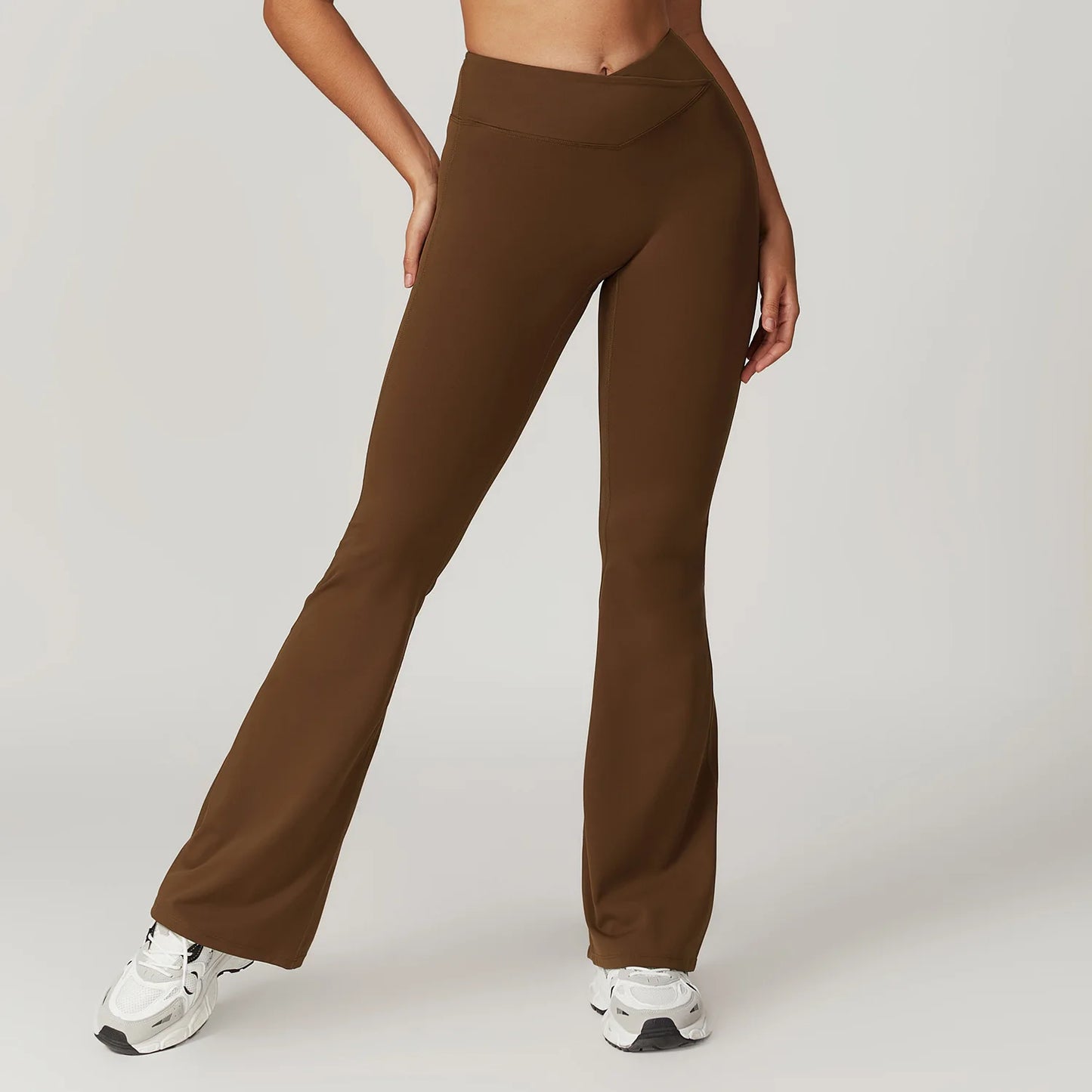 High-Waist Flare Yoga Leggings for Women