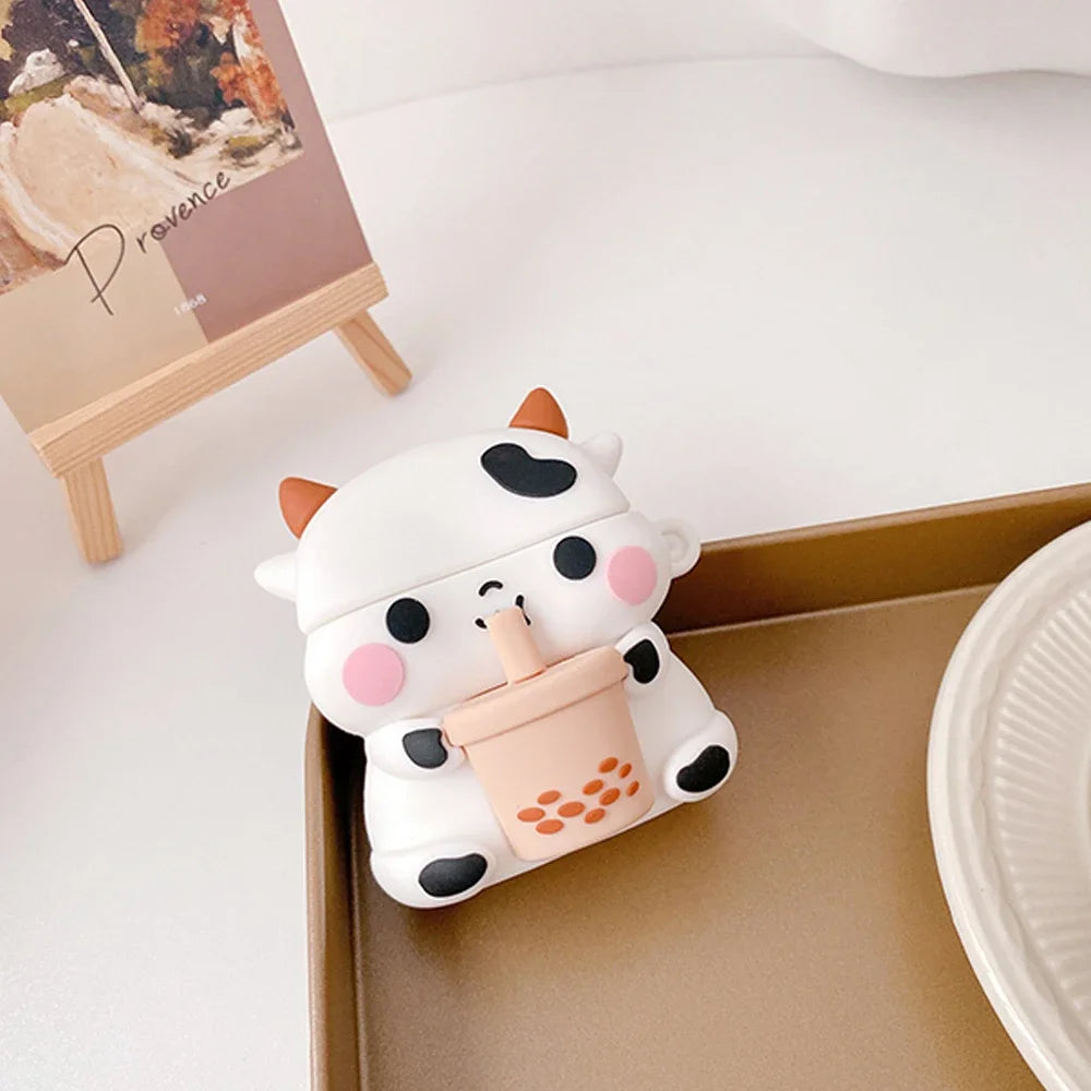 3D Cartoon AirPods Case – Playful Variety of Designs