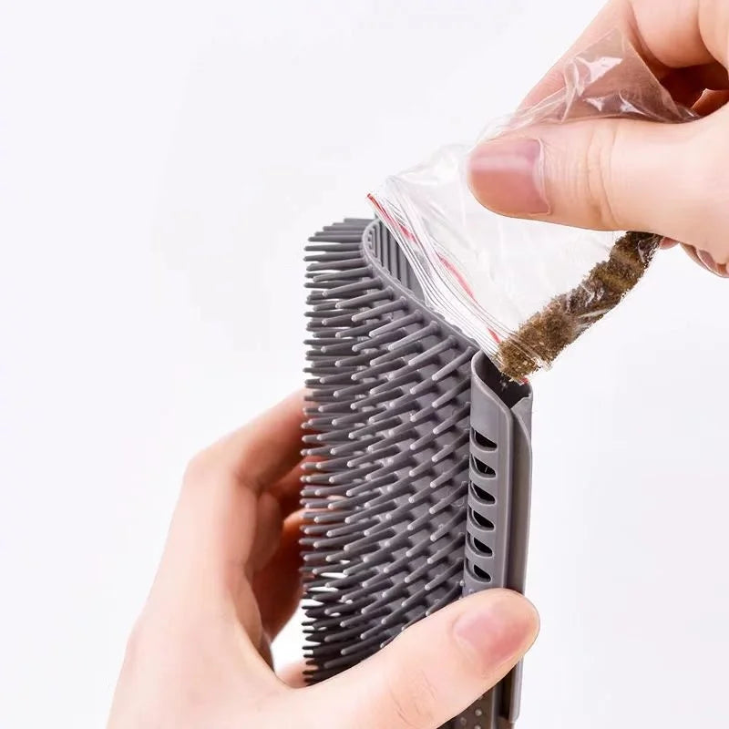 Cat Wall Brush – Self-Cleaning Grooming & Massage Tool for Cats