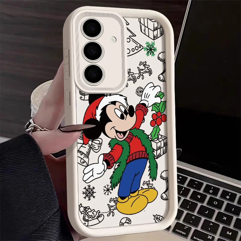 Mickey & Friends Cartoon Case – Fun Style for Samsung