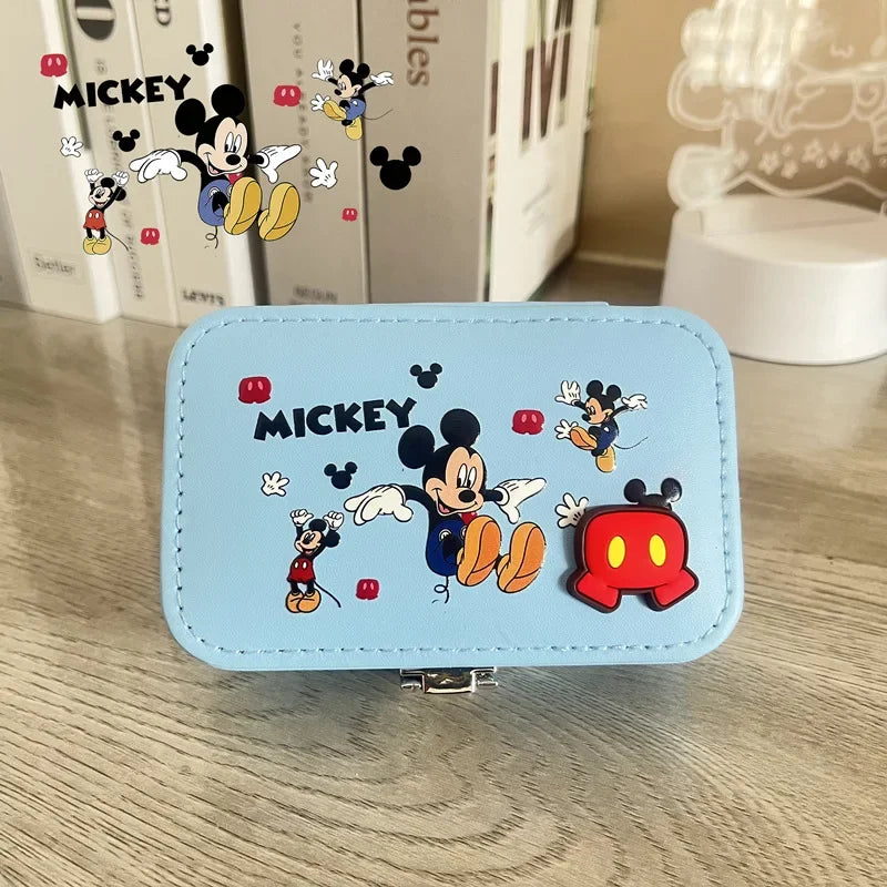 Mickey & Minnie Cartoon Jewelry Storage Box – Cute Accessories Organizer