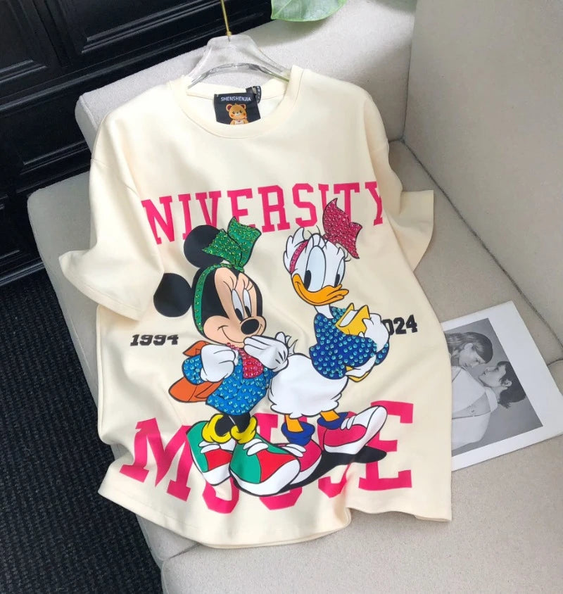 Trendy Cartoon Tee