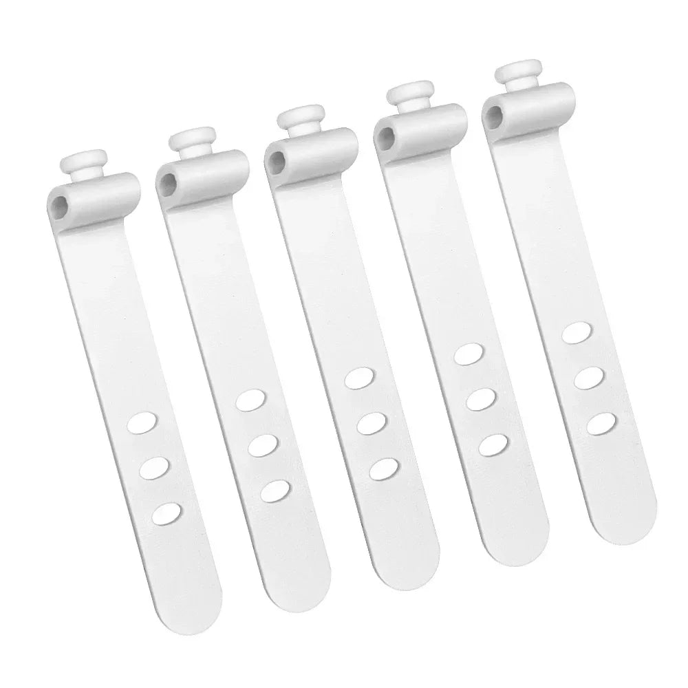 Silicone Cable Organizer Clips (Multi-Pack)