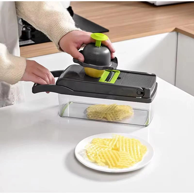 14-in-1 Multifunctional Vegetable Chopper & Slicer
