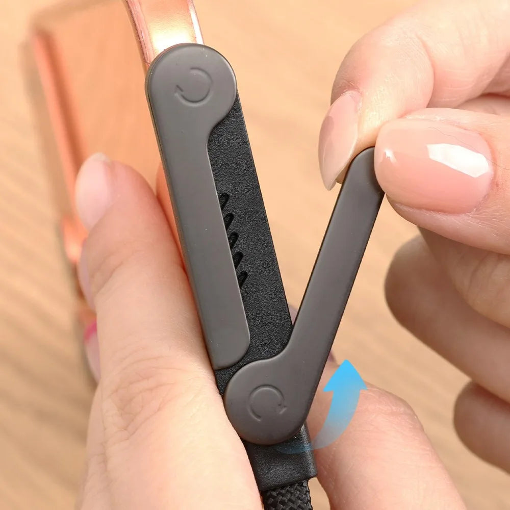 Type-C to Type-C Charging Cable with Phone Stand