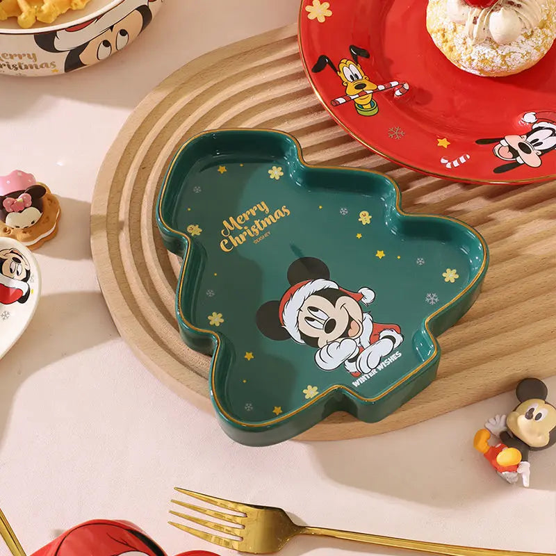 Mickey Christmas Ceramic Dinnerware