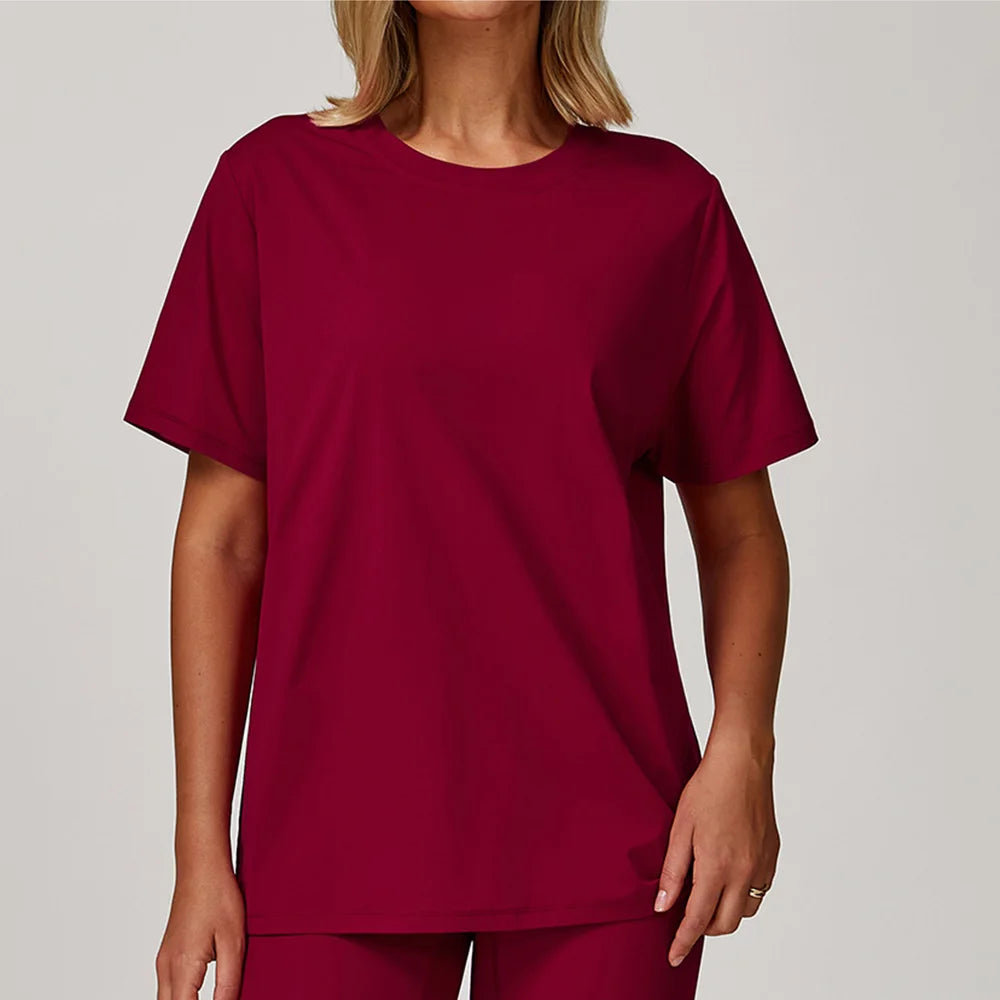 Loose Fit Quick-Dry Workout T-Shirt – Women’s Short Sleeve Gym Top