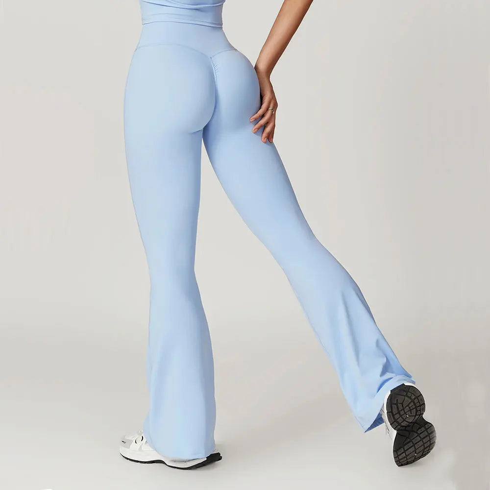 High-Waist Flare Yoga Leggings for Women