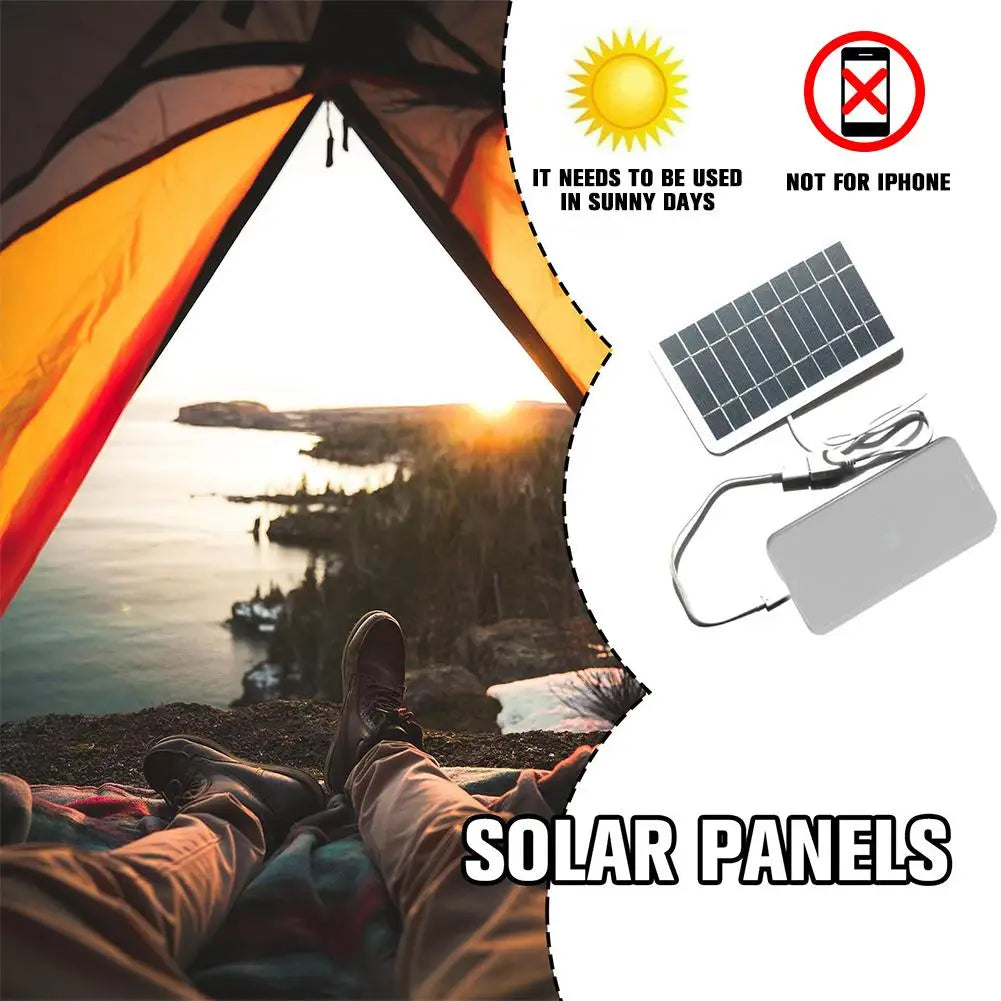 Mini 5V Portable Solar Charging Panel – Compact USB Solar Charger