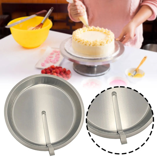 Round Aluminum Cake Pan with Removable Base